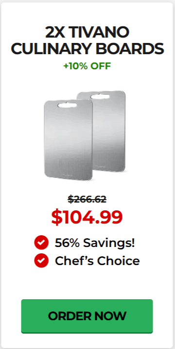 Tivano Cutting Board offer price 